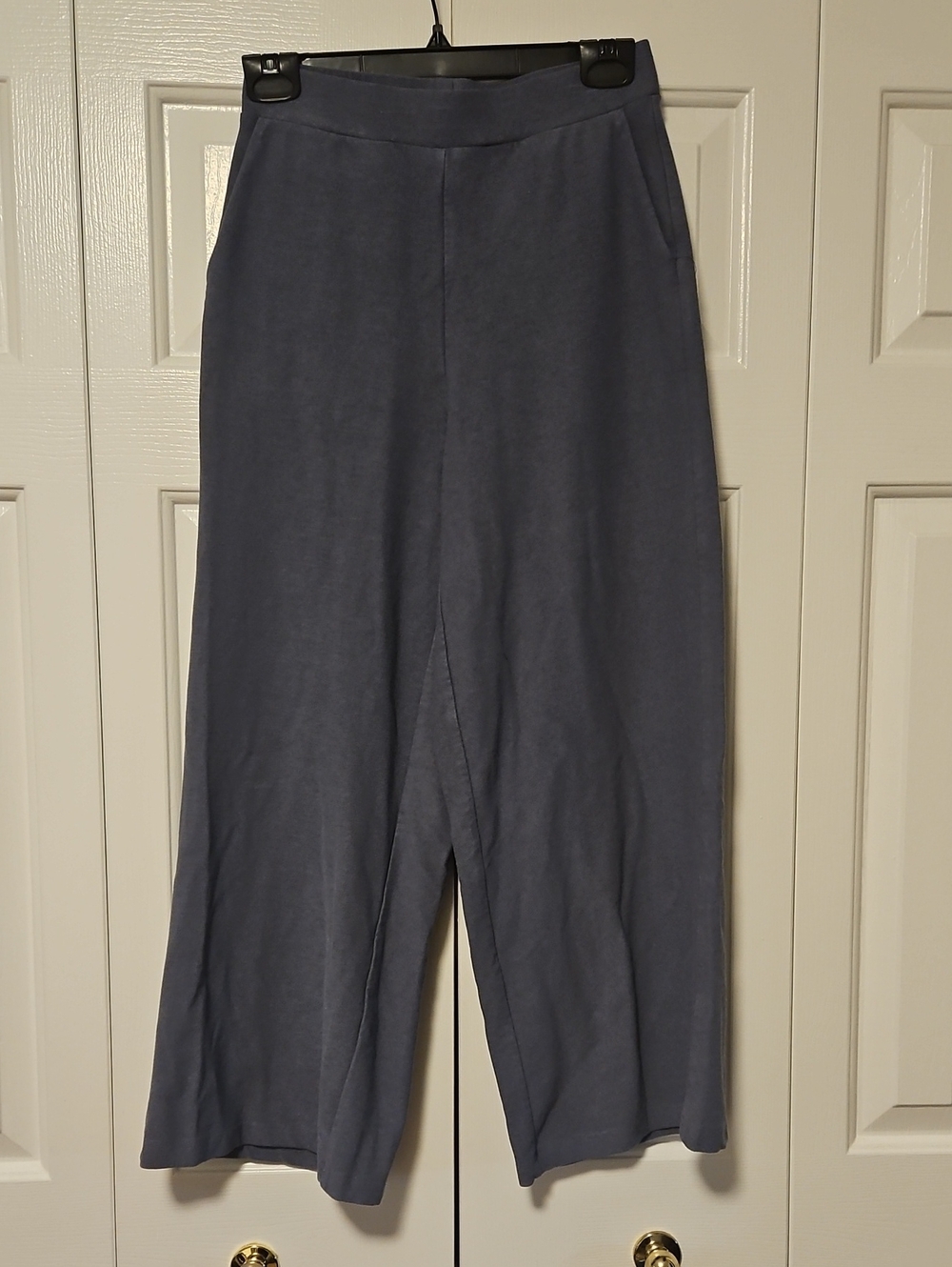 Women's A-Line Skirt-Pant in Slate Blue
